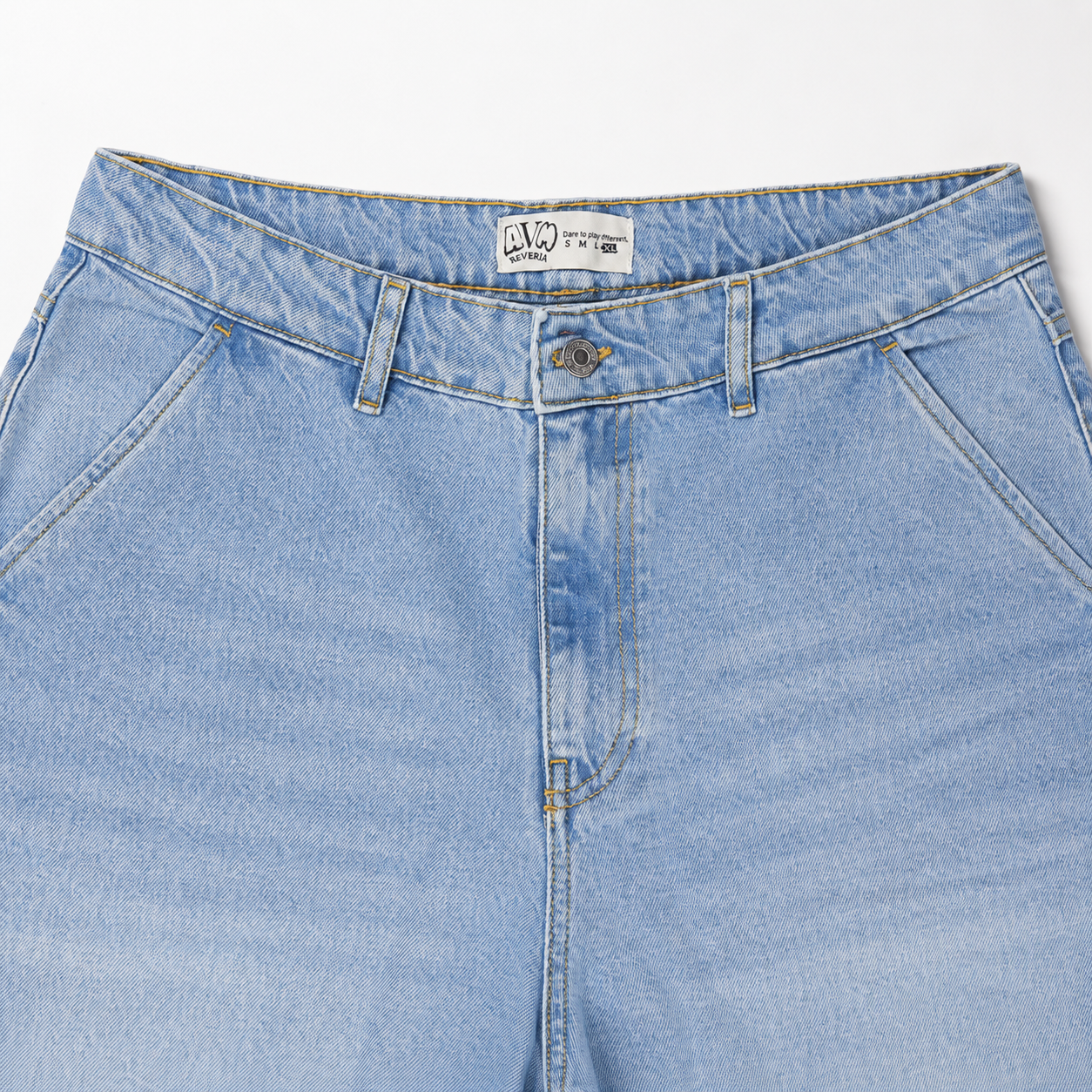 Baggy Denim Shorts - view 4